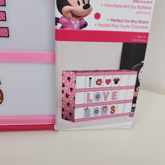 Disney Minnie Junior led message lightbox 90 cards - Picture 7 of 14
